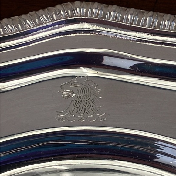 Vintage Silver-Plated Charger Plate - Picture 5 of 8